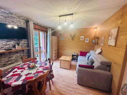 Studio cabine 4 pers, balcon, Valloire - FR-1-263-620