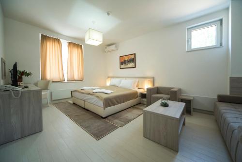 Voodi või voodid majutusasutuse Villa Otava Lux SPA toas
