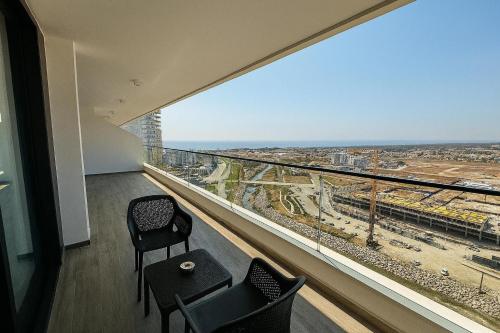 Μπαλκόνι ή βεράντα στο 2Bedroom Apartment in Grand Sapphire Complex Featuring a Pool and Casino