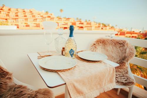 Adeje Sunset Ocean View penthouse Balcony C