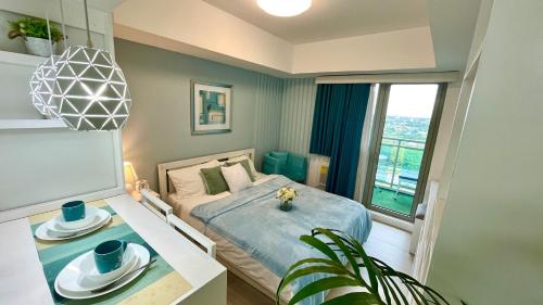 Ένα ή περισσότερα κρεβάτια σε δωμάτιο στο Amaya Suite