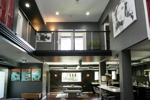 Dapur atau dapur kecil di Container Dwelling