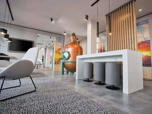 Posezení v ubytování B&B Hotel Köln-City