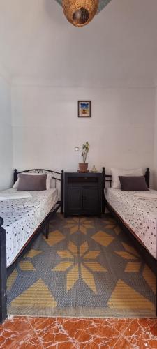 Postel nebo postele na pokoji v ubytování Hostel Kech Vibe