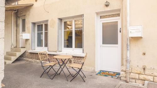 Μπαλκόνι ή βεράντα στο L'Écrin de Seine - Bar-sur-Seine - 2 pers