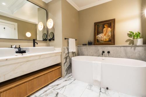 Koupelna v ubytování Ellerman House
