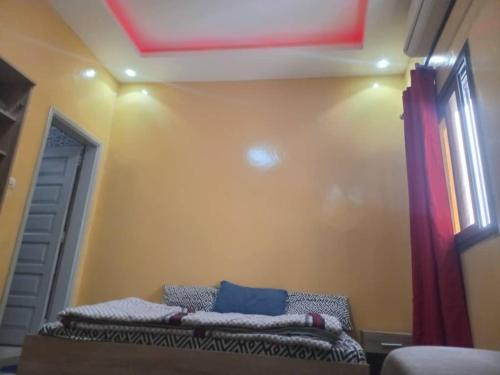Postel nebo postele na pokoji v ubytování Appartement Meublé Dalifort-Maristes