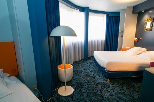 Katil atau katil-katil dalam bilik di Hotel Gabriel