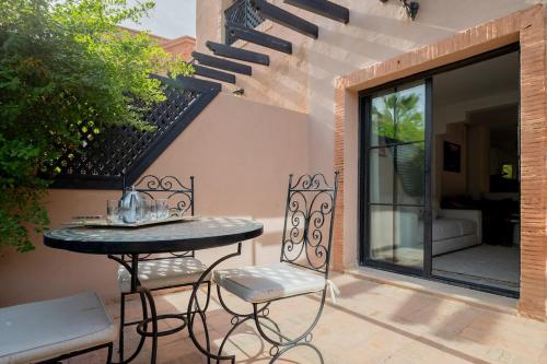 Un balcón o terraza en Atlas Golf Resort Marrakech