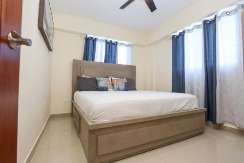 Cama o camas de una habitación en Edificio Amber