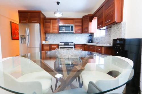 Una cocina o zona de cocina en Edificio Amber
