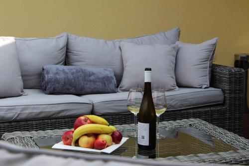 Posezení v ubytování Boutique Hotel Villa ZAUBER
