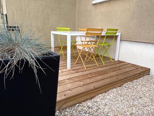 Photo de la galerie de l'établissement le Jardin d'Odette, à Yèvres-le-Petit