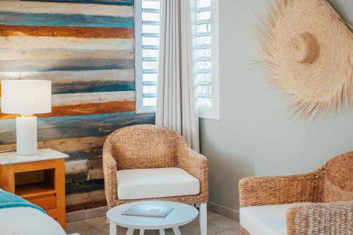 Гостиная зона в Boutique-Hôtel Culture Créole