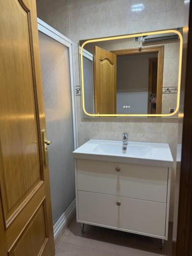 Koupelna v ubytování Apartamento Lugo Muralla