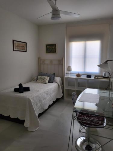 Habitación agradable con baño individual