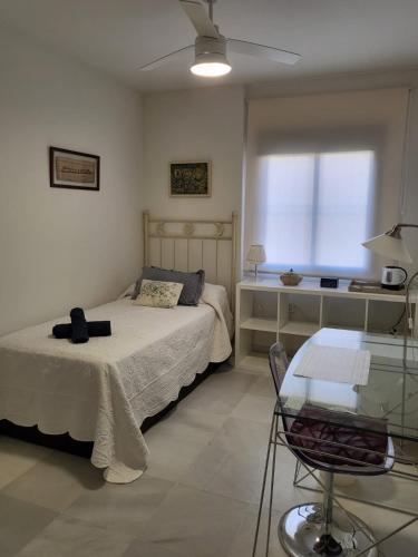 Habitación agradable con baño individual