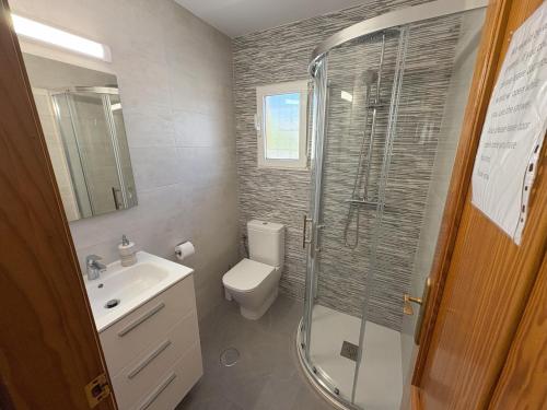 Ένα μπάνιο στο Casa Mariposa - Los Alcázares Bungalow