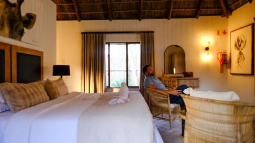 Μια τηλεόραση ή/και κέντρο ψυχαγωγίας στο Mologa River Lodge