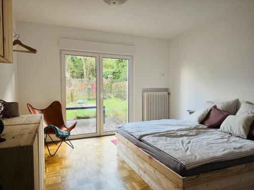 Llit o llits en una habitació de HeimHoch8