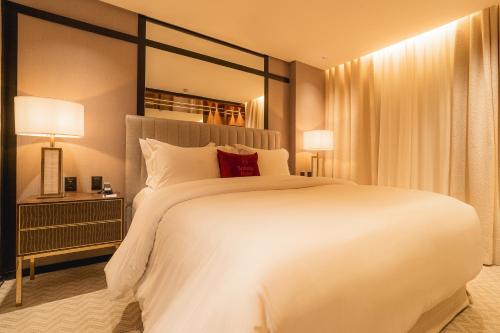 Sofistic Hotel Gramadoにあるベッド