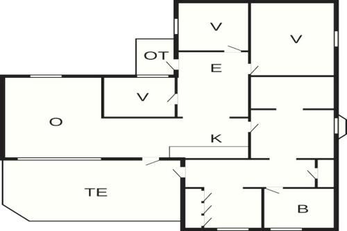 a block diagram of a house at 4 person holiday home in ASKERSUND-By Traum in Askersund