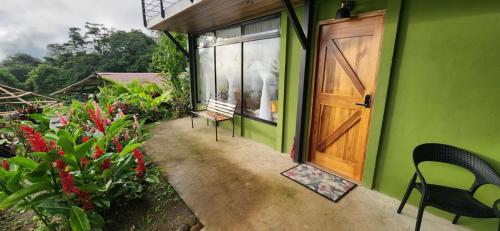 Zahrada ubytování Cabañas Caeli, El Colibri, La Fortuna Rainforest Cabin w Panoramic Views