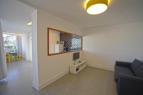 Χώρος καθιστικού στο Sugar Loft Apartments
