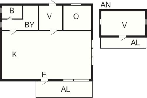 a block diagram of a block diagram of a membrane with the letters va and x at 6 person holiday home in HAKENÄSET-By Traum in Balkeröd