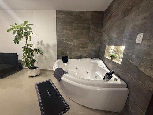 Фотография из галереи Apto con Jacuzzi Privado y Cama Doble в городе Богота