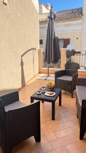 Un lugar para sentarse en Casa D'Amuri