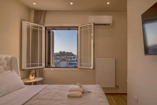 Acropolis view luxury apartment