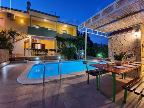 Villa KRNIC SOL - Split, Solin with a heated pool