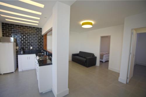 Η κουζίνα ή μικρή κουζίνα στο Sugar Loft Apartments