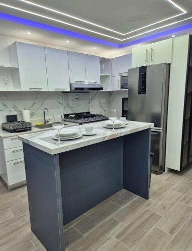 Dapur atau dapur kecil di Bright House Punta Cana