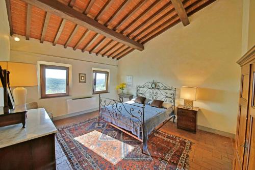 Χώρος καθιστικού στο Hidden Villa Among Olive Trees In Tuscany