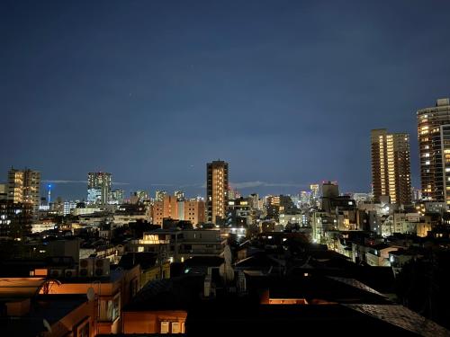 Nespecifikovaný výhled na destinaci Tokio nebo výhled na město při pohledu z hotelu