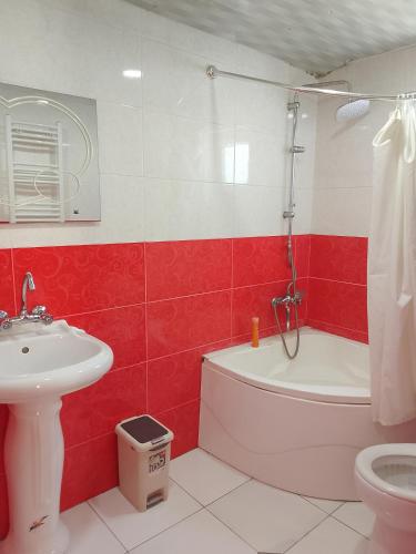 Salle de bains dans l'établissement Sweetnight