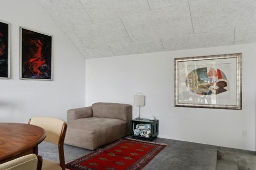 Zona de estar de Holiday Home With Fjord Views