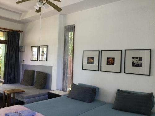 Zona de estar de Ananas Samui Hostel