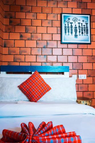Banana Farm Eco Hostelにあるベッド