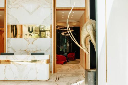 Ένα μπάνιο στο U-Tower City View Apart