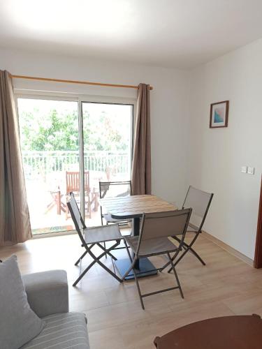Χώρος καθιστικού στο Appartement Vina