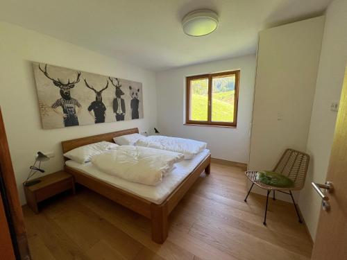 Postel nebo postele na pokoji v ubytování Sonnberg Aparts