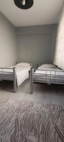 Ένα ή περισσότερα κρεβάτια σε δωμάτιο στο Metaş konaklama