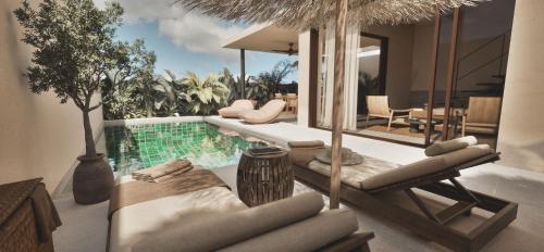 Πισίνα στο ή κοντά στο Terra Mare Villas