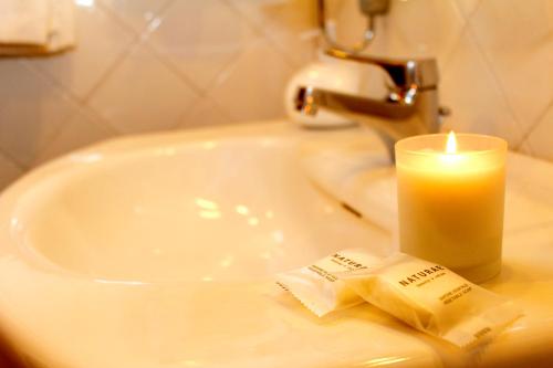 Ένα μπάνιο στο Agriturismo Giuncola & Granaiolo