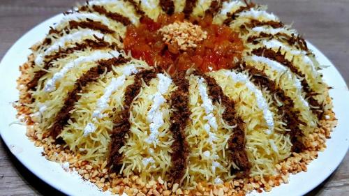 ゲストハウスの敷地内または近くでの食事または食べ物
