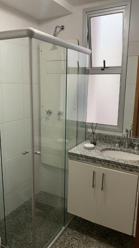 Un baño de Cobertura Espetacular no Belvedere com Jacuzzi