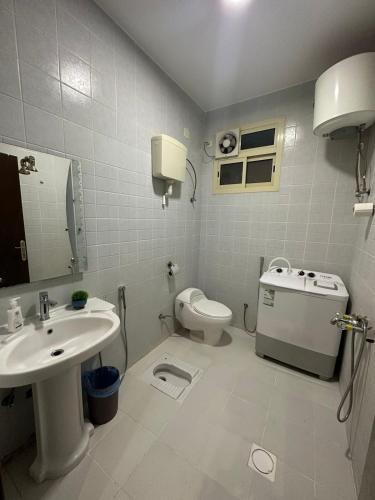 Ένα μπάνιο στο Al Daar Apartments